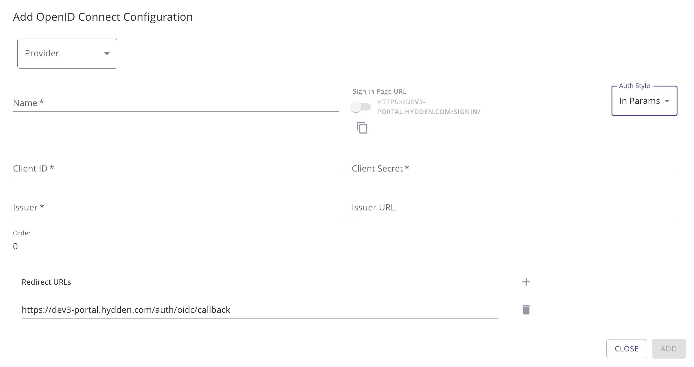CyberArk OpenID Provider example